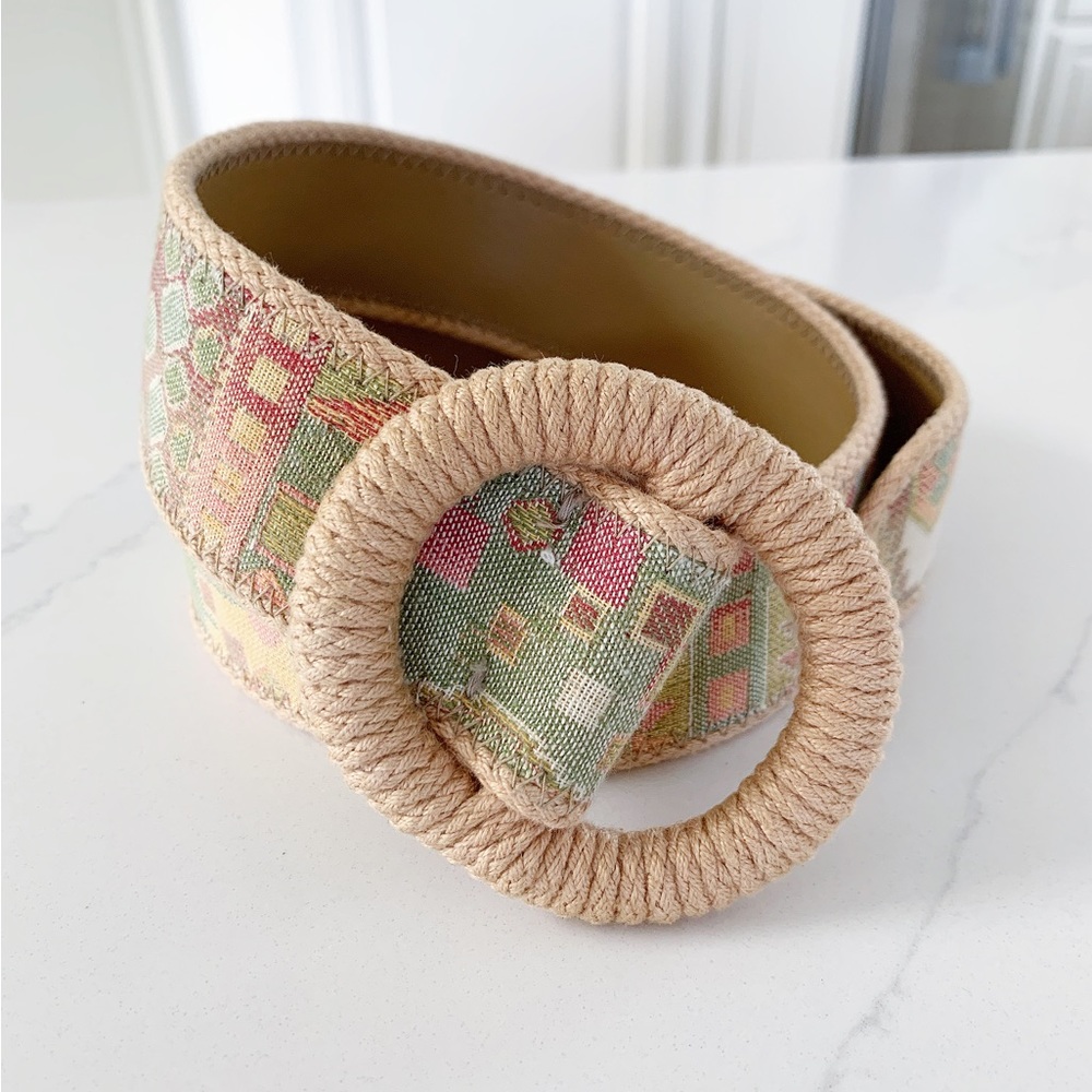 Stunning Jacquard Fabric Belt - Picture 3 of 11